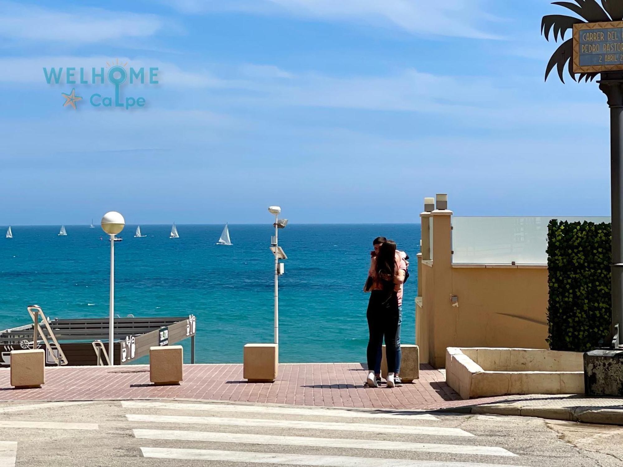 קלפה Acuarela Estudio, 1ª Linea, Vista Al Mar, Piscina מראה חיצוני תמונה