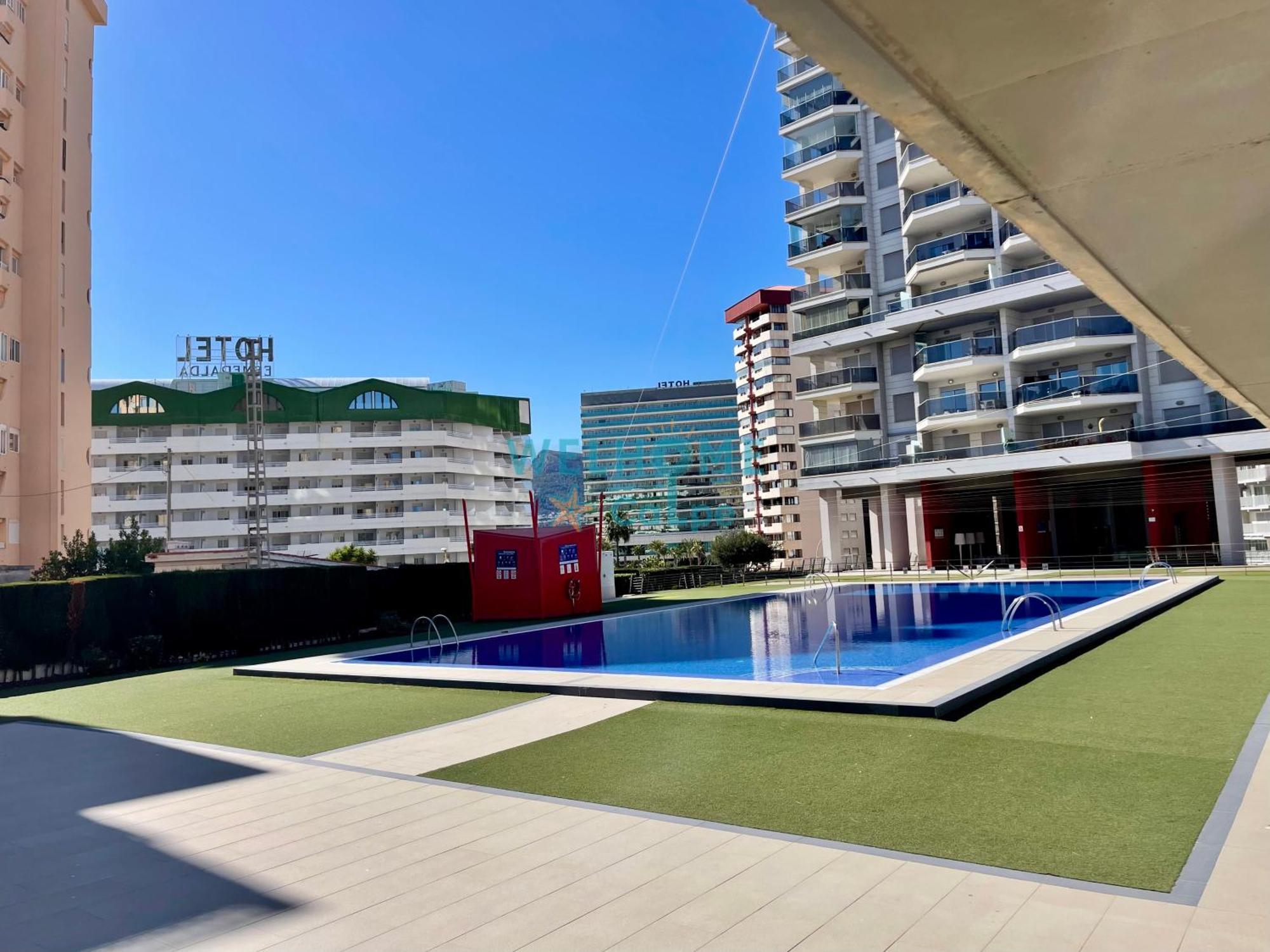 קלפה Acuarela Estudio, 1ª Linea, Vista Al Mar, Piscina מראה חיצוני תמונה