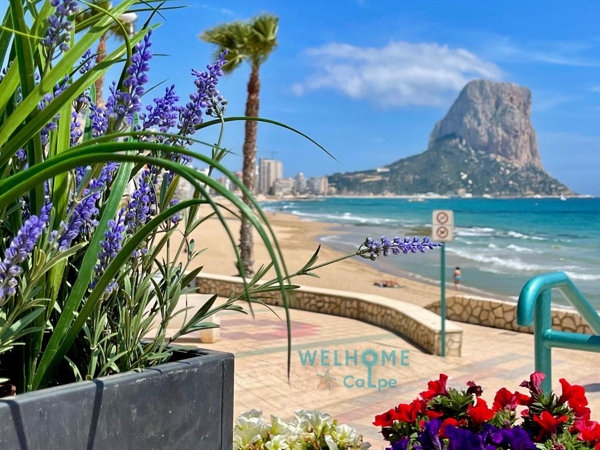 קלפה Acuarela Estudio, 1ª Linea, Vista Al Mar, Piscina מראה חיצוני תמונה